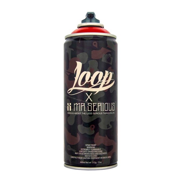 Loopcolors Cans X Mr. Serious Camouflage Spraycan Edition