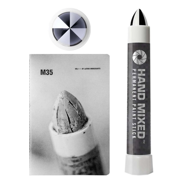 Hand Mixed Marker + Fanzine - M35 Pro SET- Schwarz Weiß