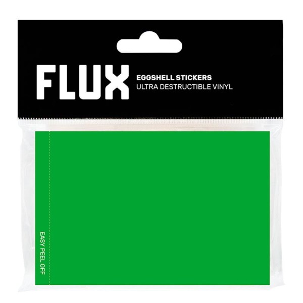 Flux Eggshell Stickers - 50 Stück - Grün